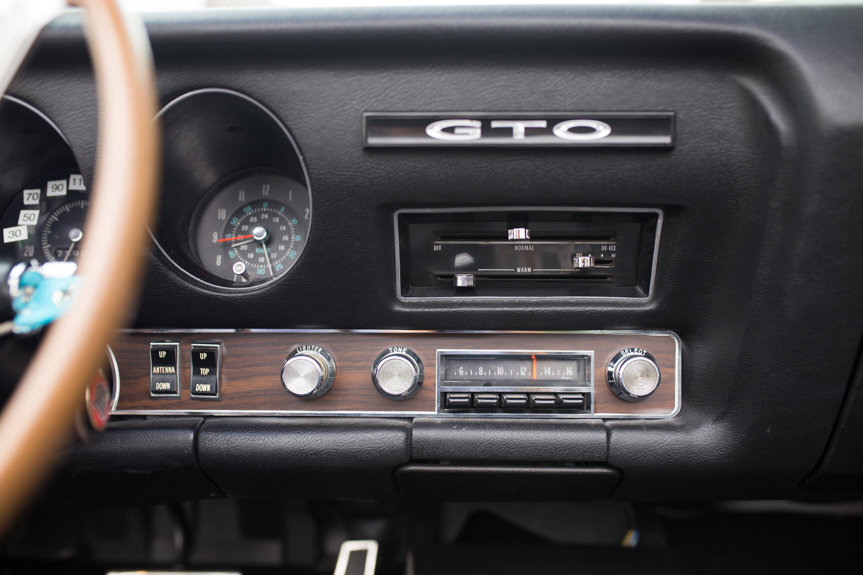 Innenraumfoto von 1969 Pontiac GTO
