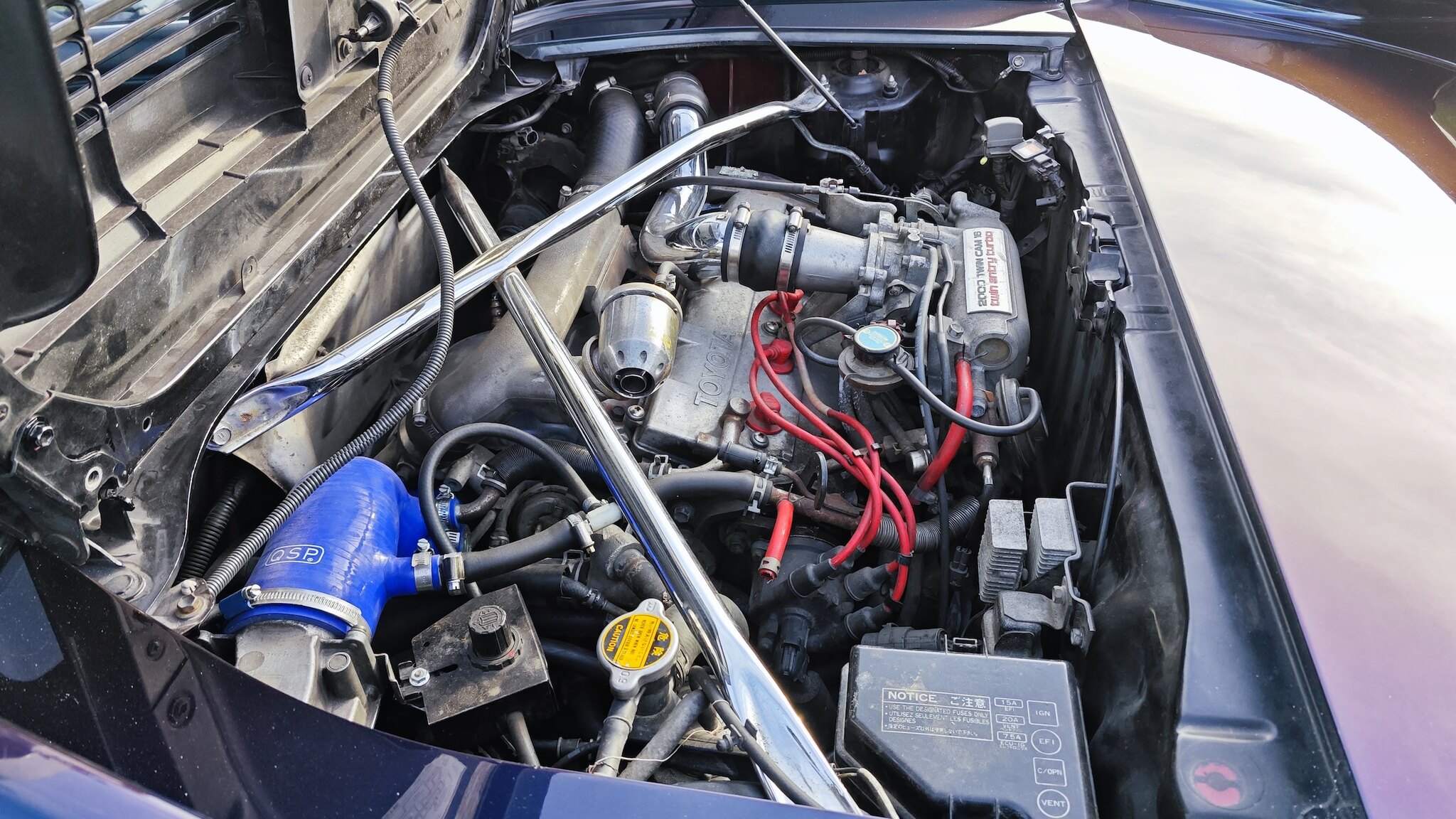 Image of 1991 Toyota MR2 Turbo GT-S mechanics