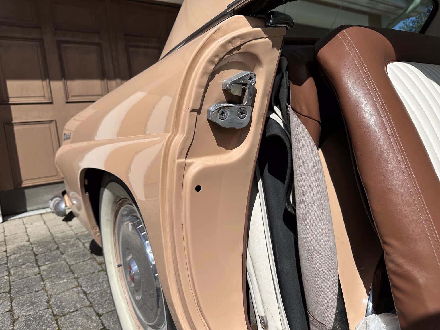 Interiörbild 1956 Ford Thunderbird Convertible