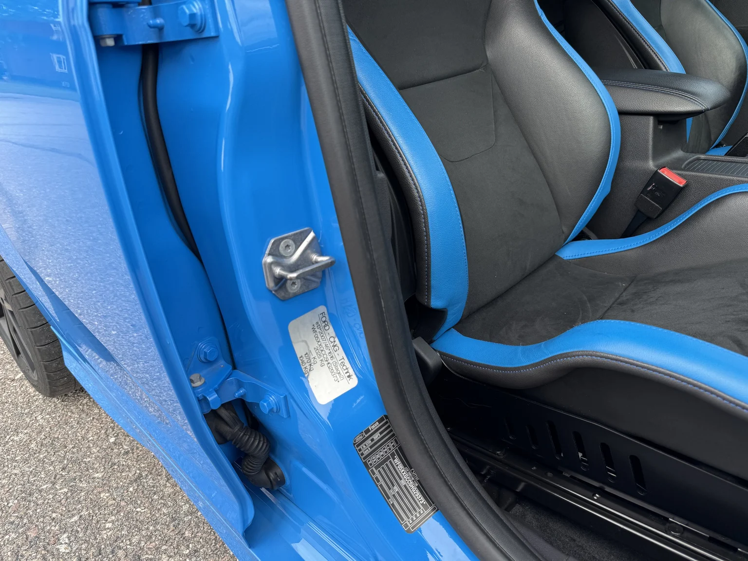 Interiörbild 2018 Ford Focus RS (48)