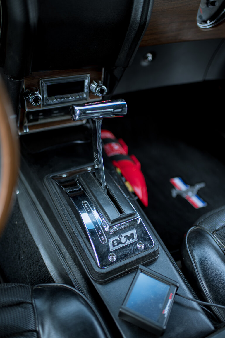 Innenraumfoto von 1969 Ford Mustang Mach 1