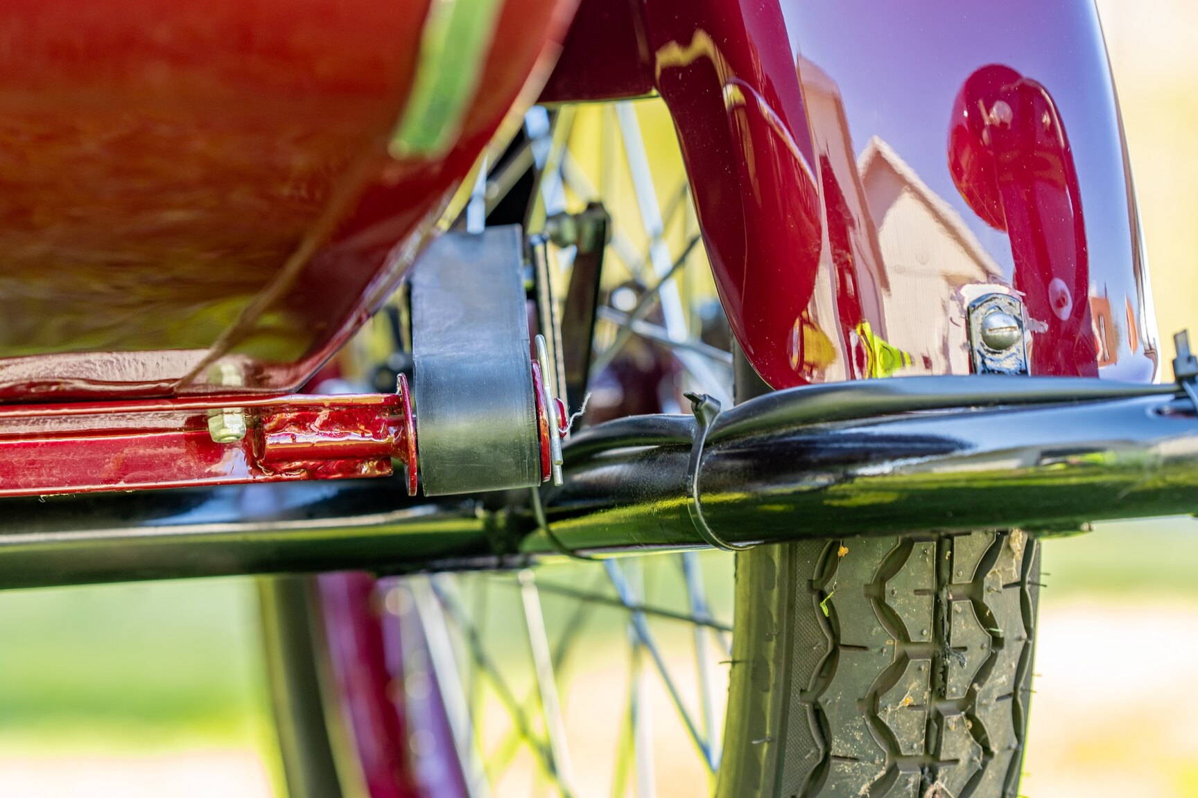 1954 Ariel FH 650 Huntsmaster Twin, Mekanik