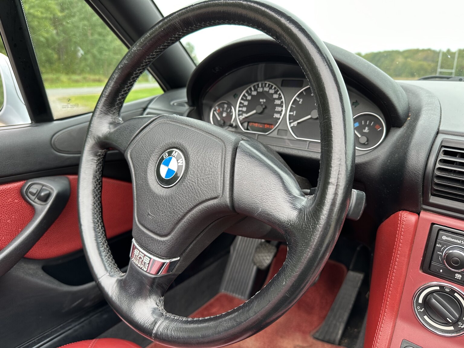 Interiörbild 1997 BMW Z3 2.8 Roadster