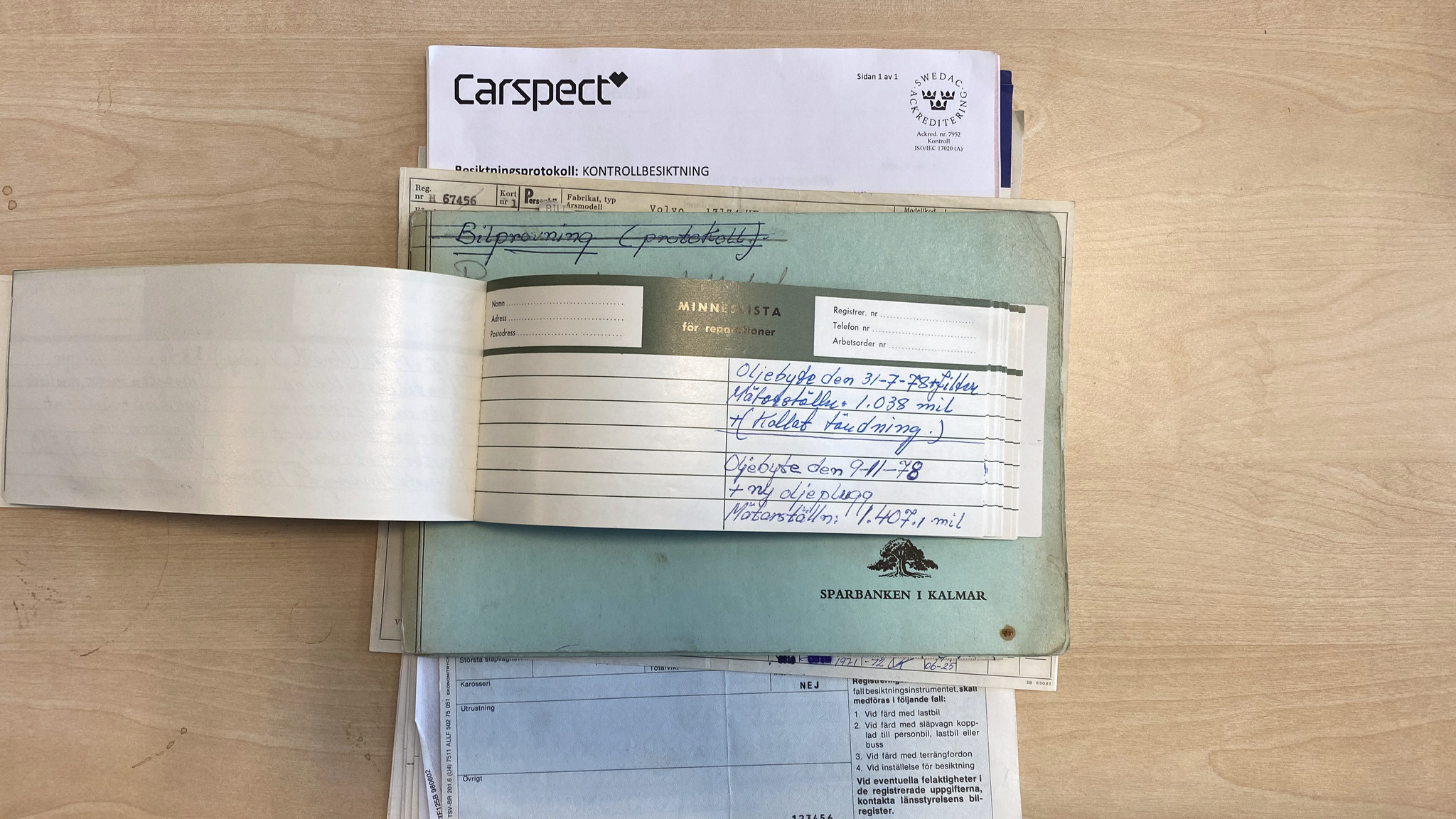 Documentation for 1966 Volvo Amazon (5)