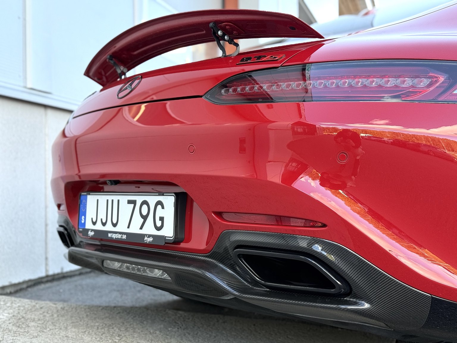 Exterior image of 2015 Mercedes-AMG GT S