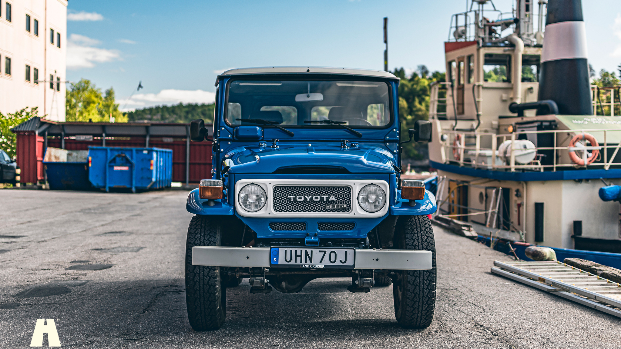 Exterior image of 1984 Toyota Land Cruiser BJ42