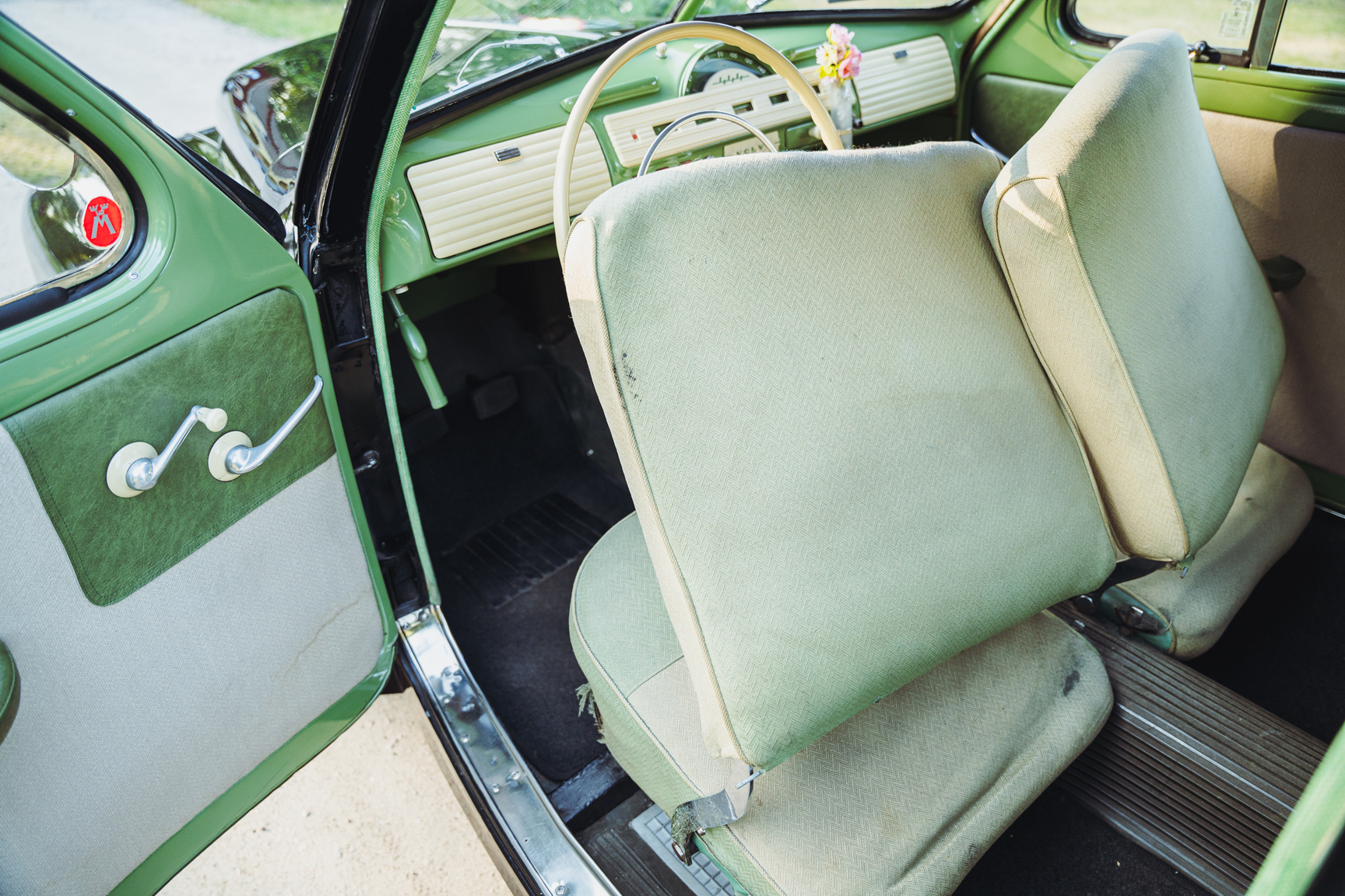 Interiörbild 1947 Volvo PV 444 1947