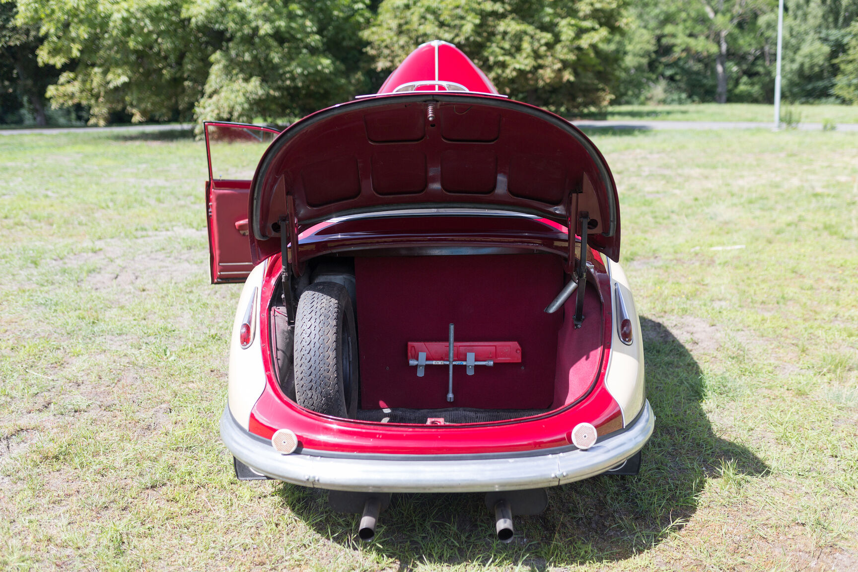 Interiörbild 1955 BMW 501 A Deluxe V8