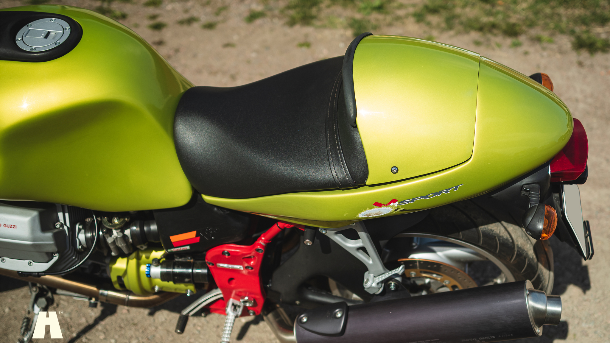 Exteriörbild på 2002 Moto Guzzi V11 Sport (18)