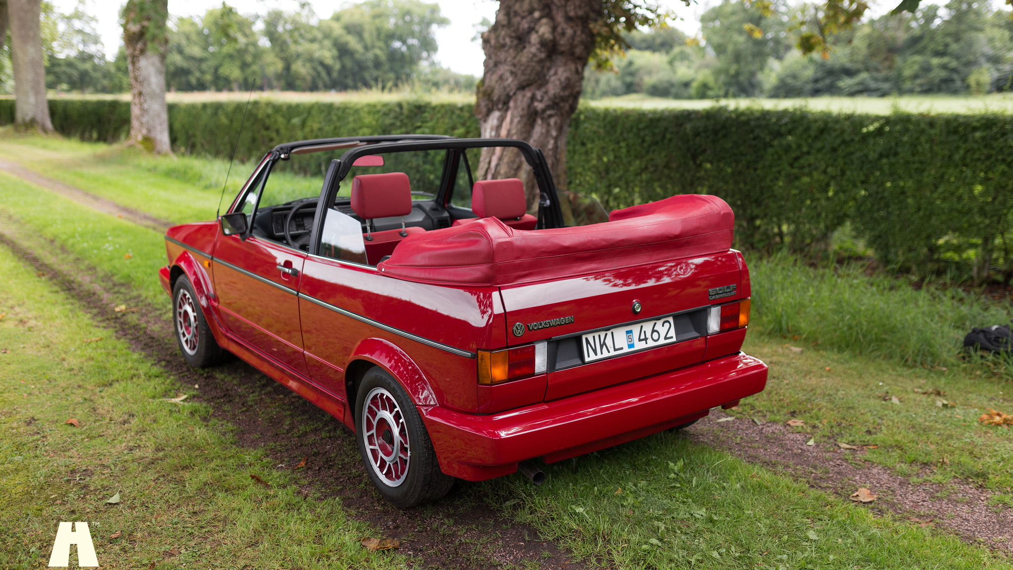 Exterior image of 1988 Volkswagen Golf GTI Cabriolet