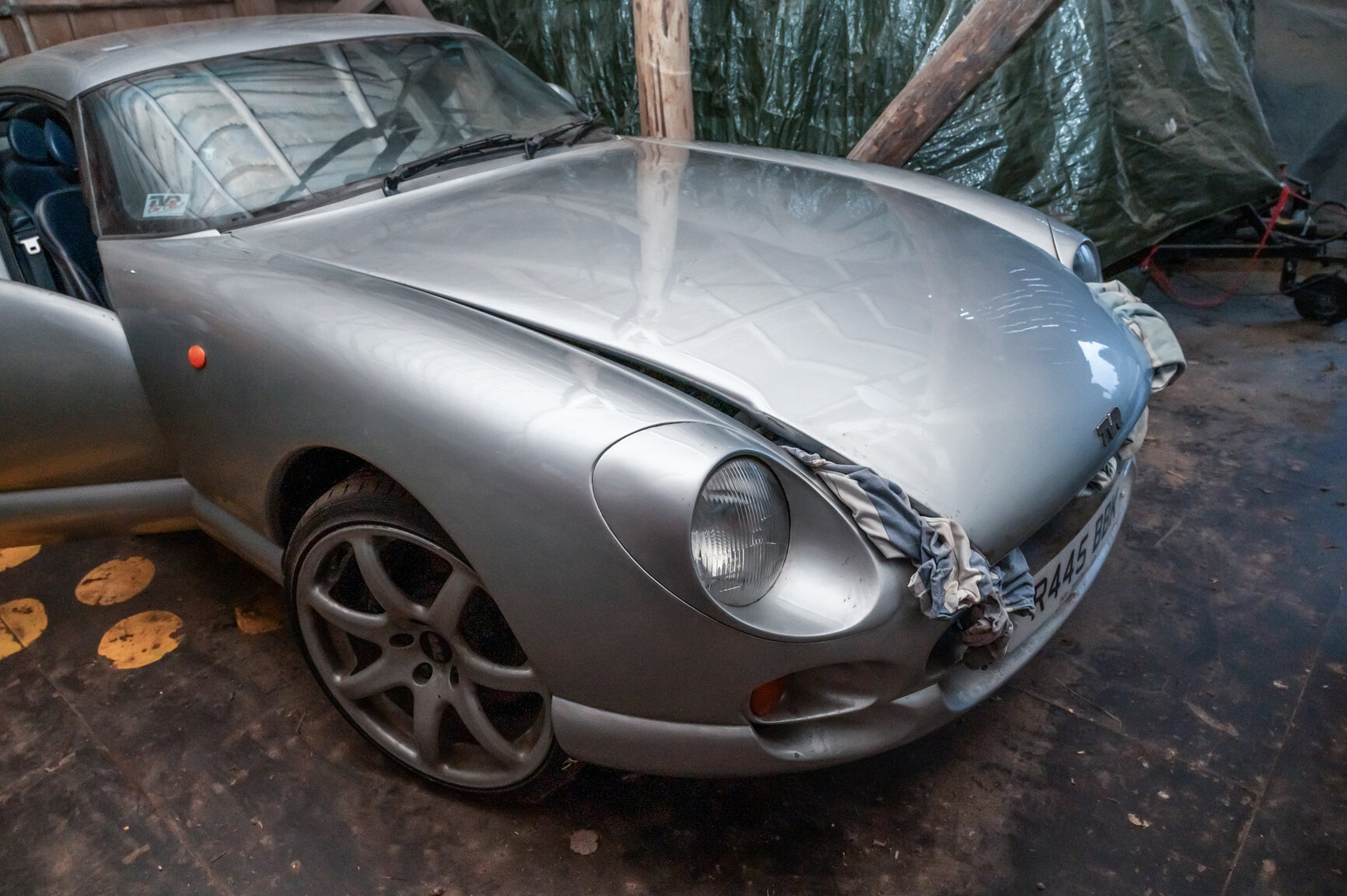Exteriörbild på 1998 TVR Cerbera
