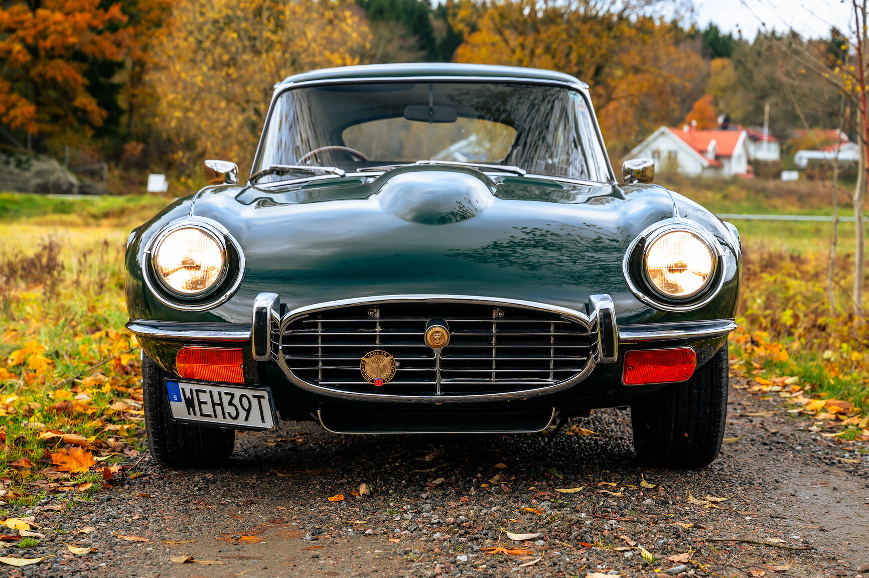 Exteriörbild på 1973 Jaguar E-Type V12