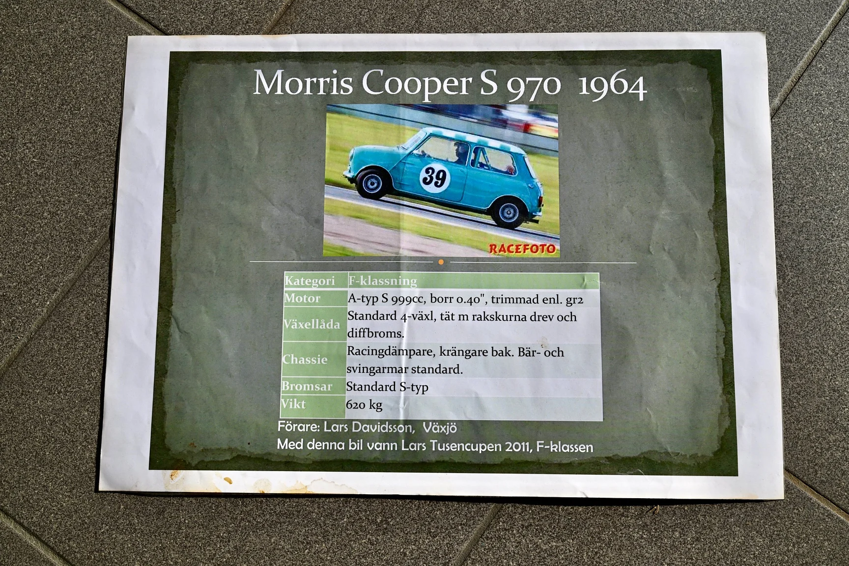 Documentation for 1964 BMC  Cooper 970S (7)