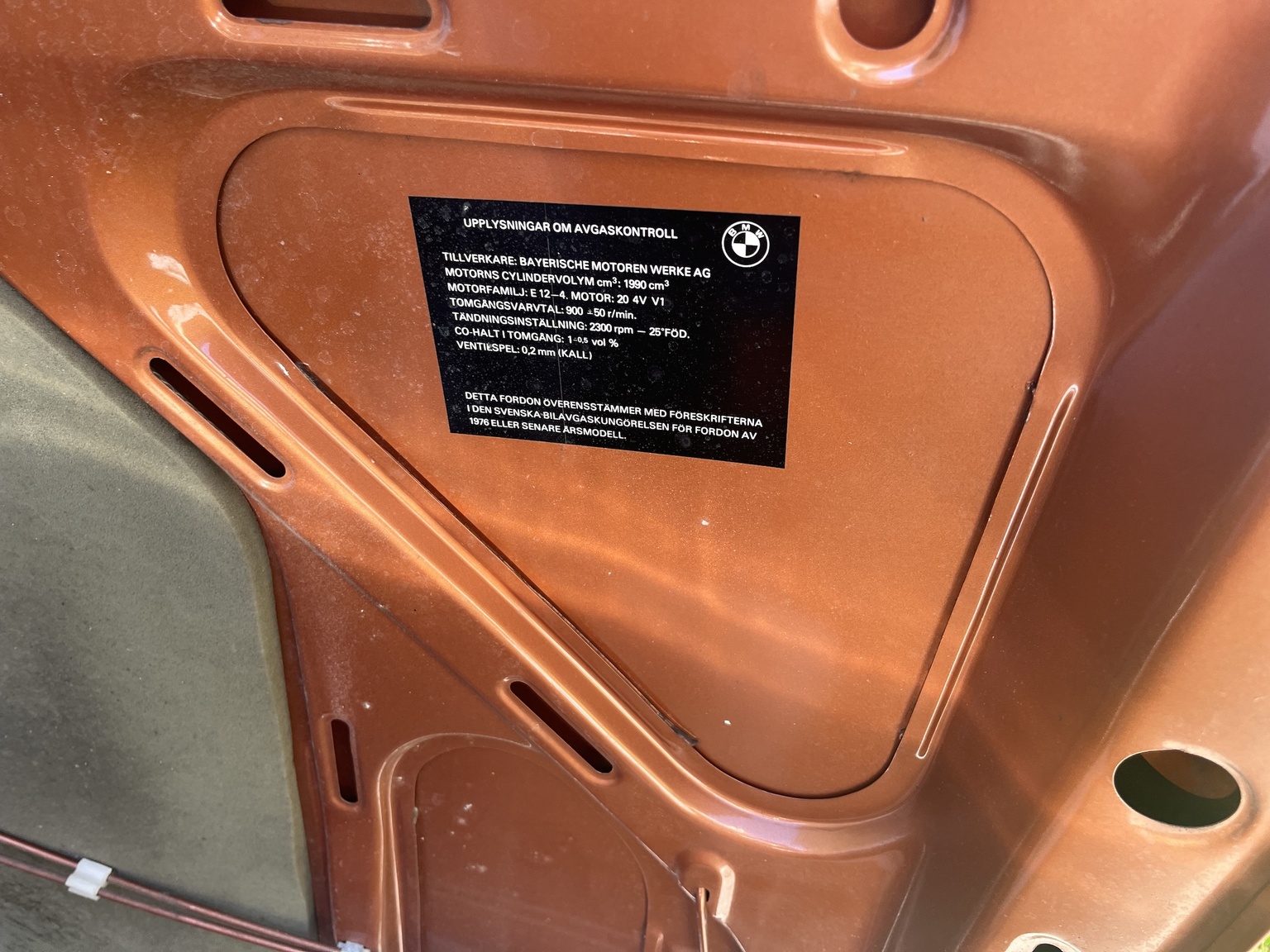 Image of 1977 BMW 518 mechanics