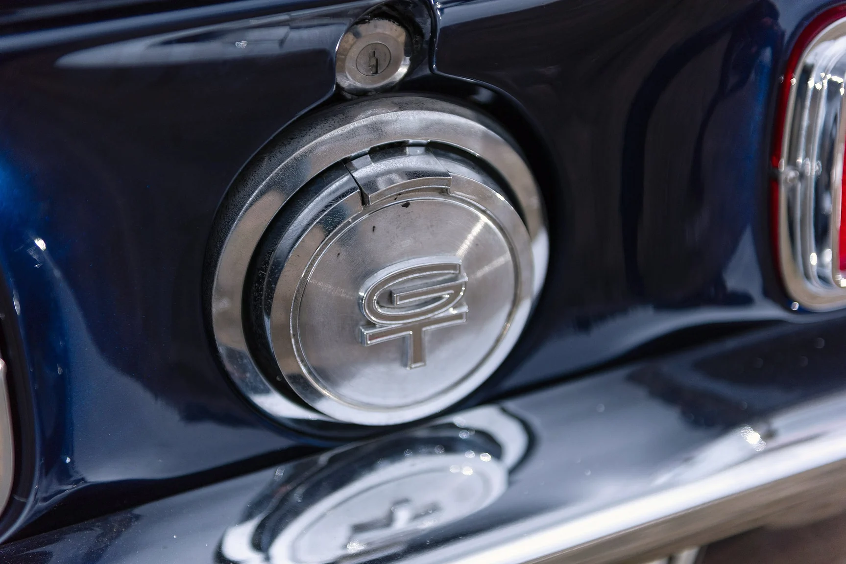 Exteriörbild på 1968 Ford Mustang GTA S-Code (42)