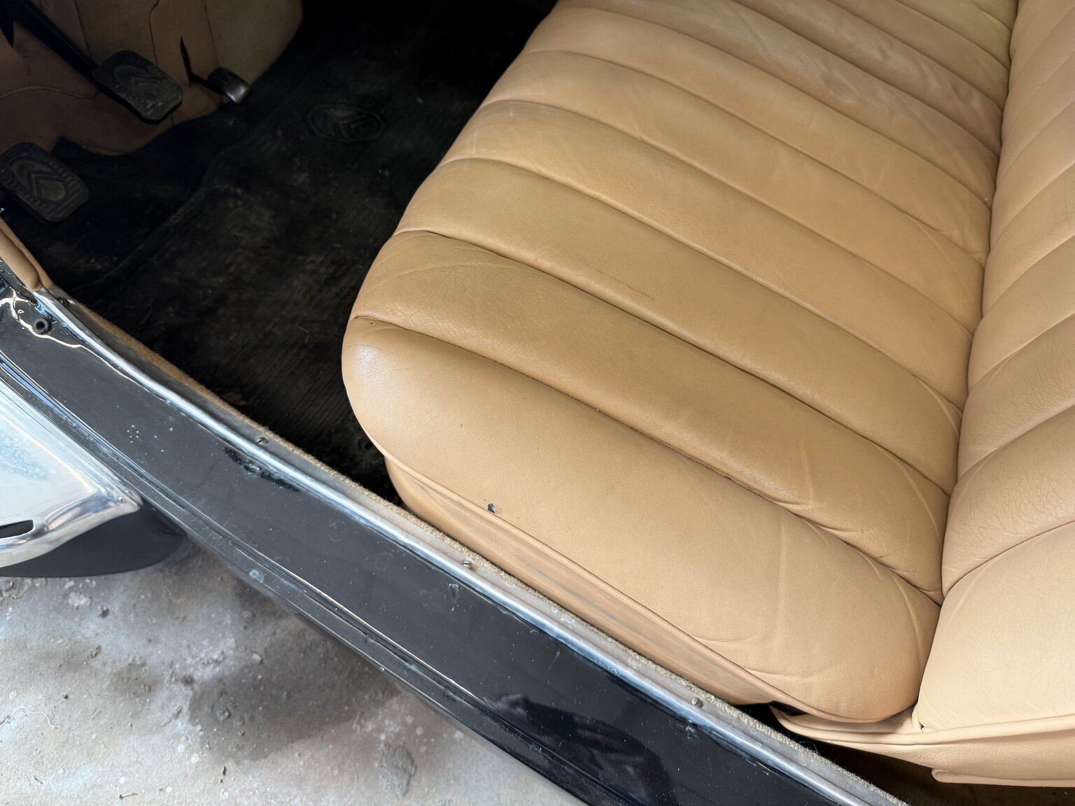 Interiörbild 1939 Citroën Berline 11 Sport Convertible