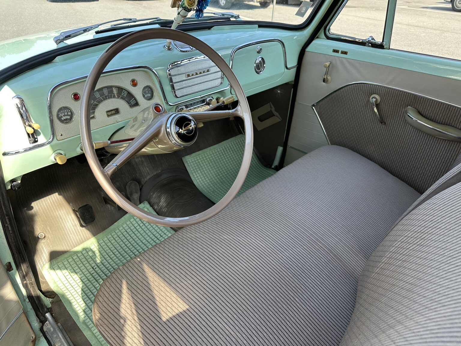Interior image of 1956 Opel Olympia Rekord