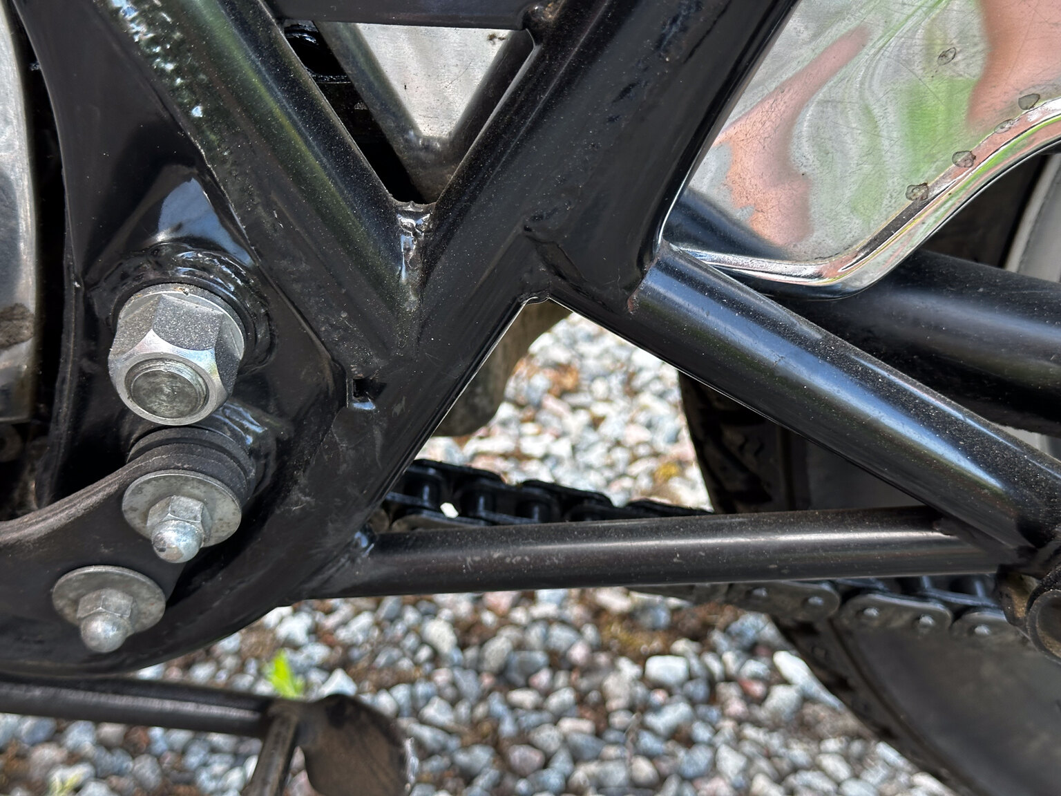 Image of 1979 Yamaha SR500 mechanics