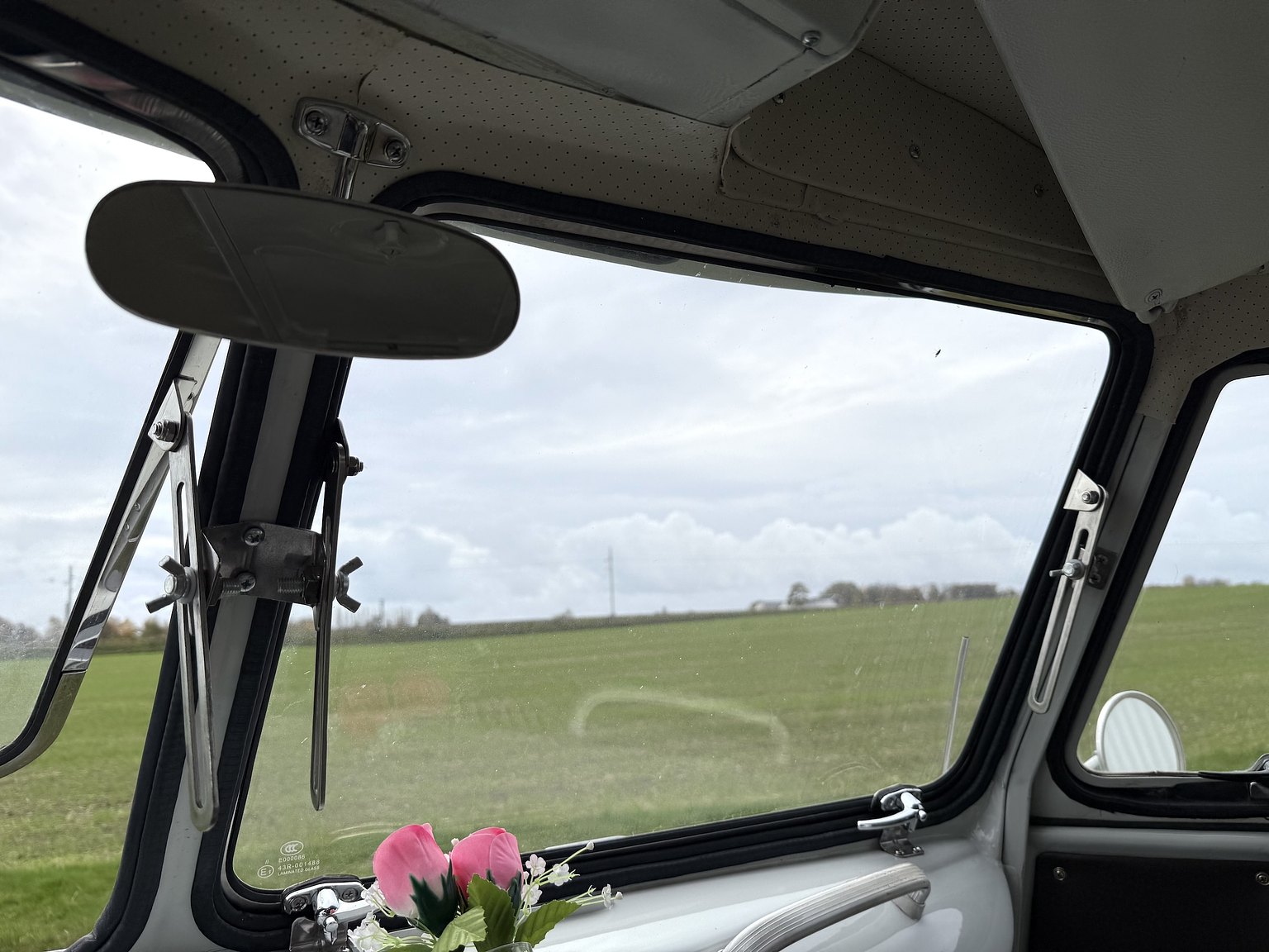 Interiörbild 1967 Volkswagen T1 Kleinbus