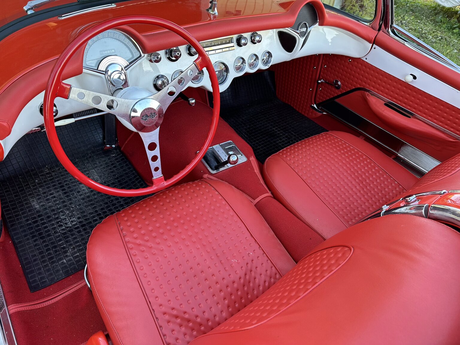 Innenraumfoto von 1956 Chevrolet Corvette 