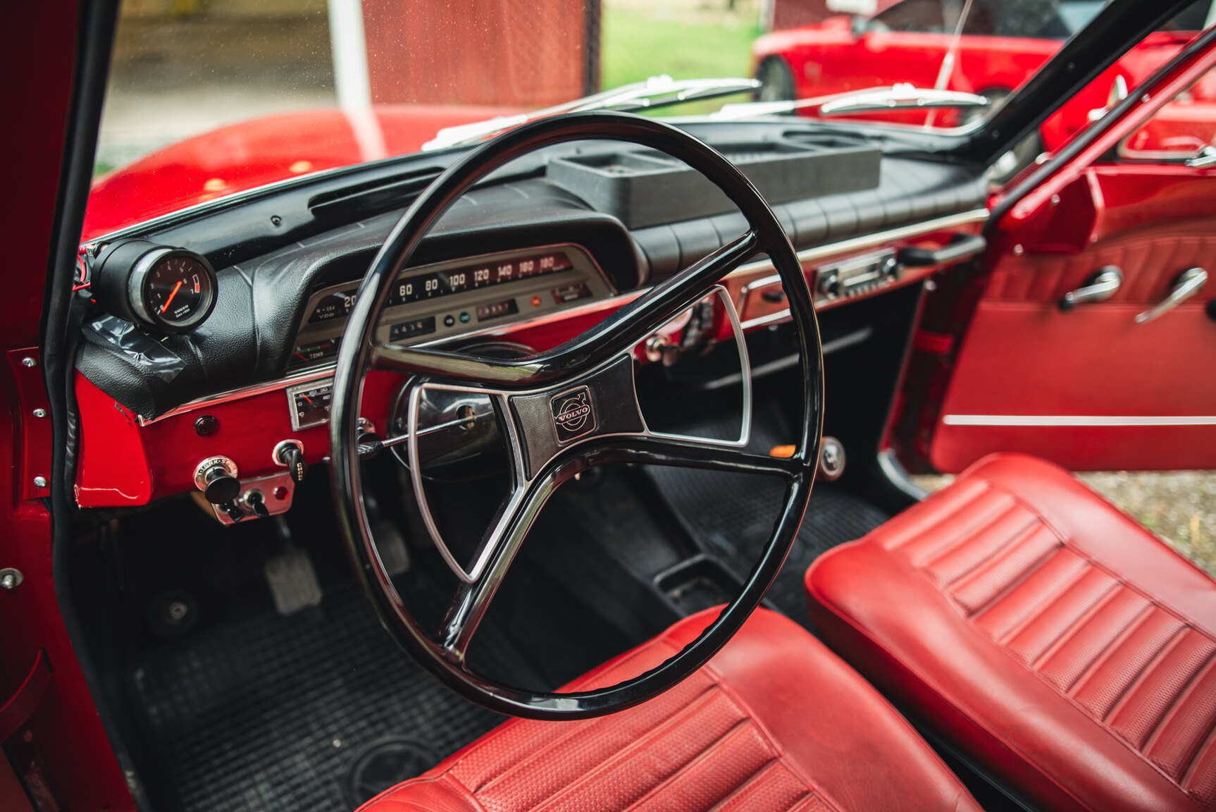 Interiörbild 1970 Volvo Amazon 