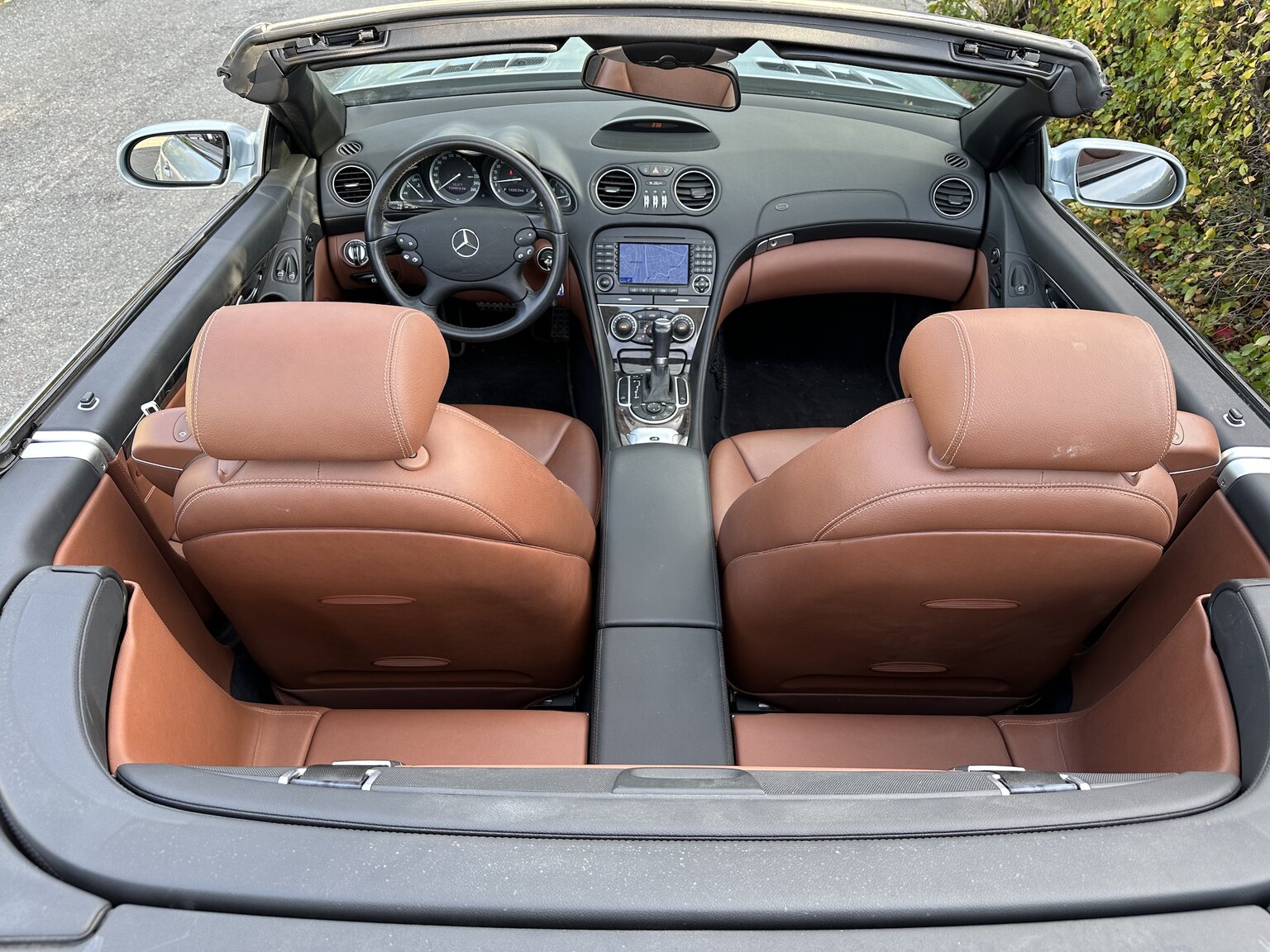Interiörbild 2007 Mercedes-Benz SL500 AMG