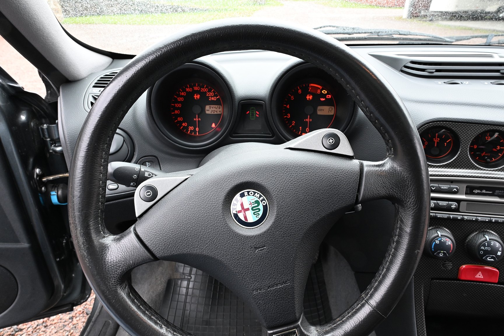 Interiörbild 2000 Alfa Romeo 156 Sportwagon TS Selespeed Distinctive
