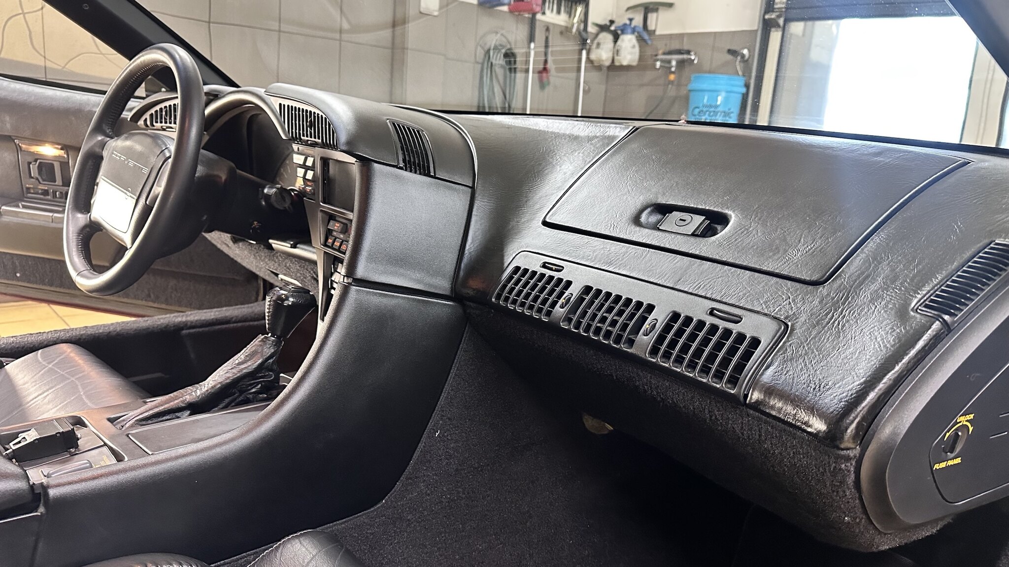 Interiörbild 1990 Chevrolet Corvette C4 Cabriolet