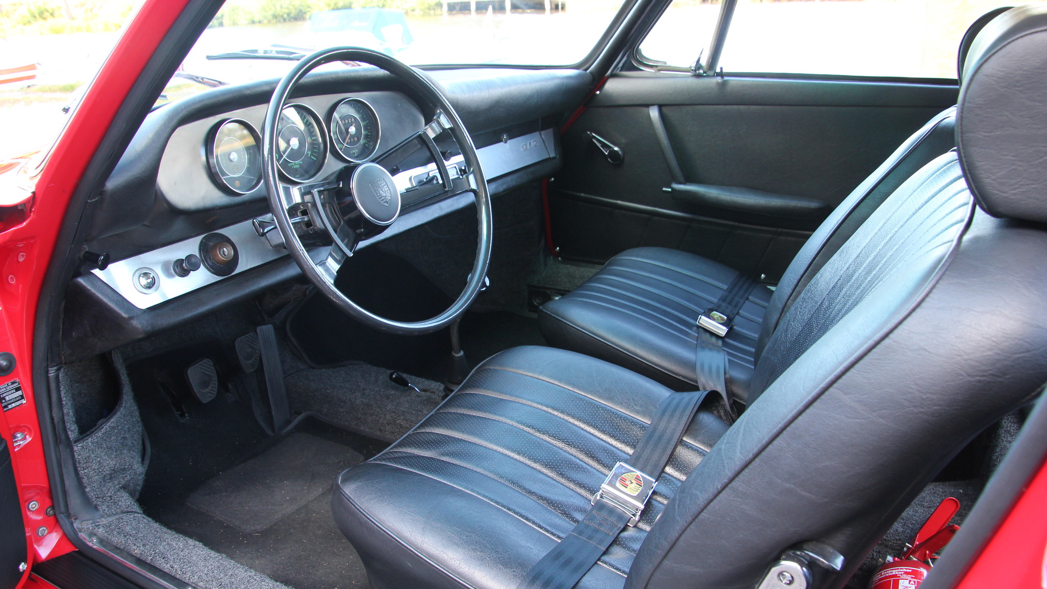 Interiörbild 1966 Porsche 912