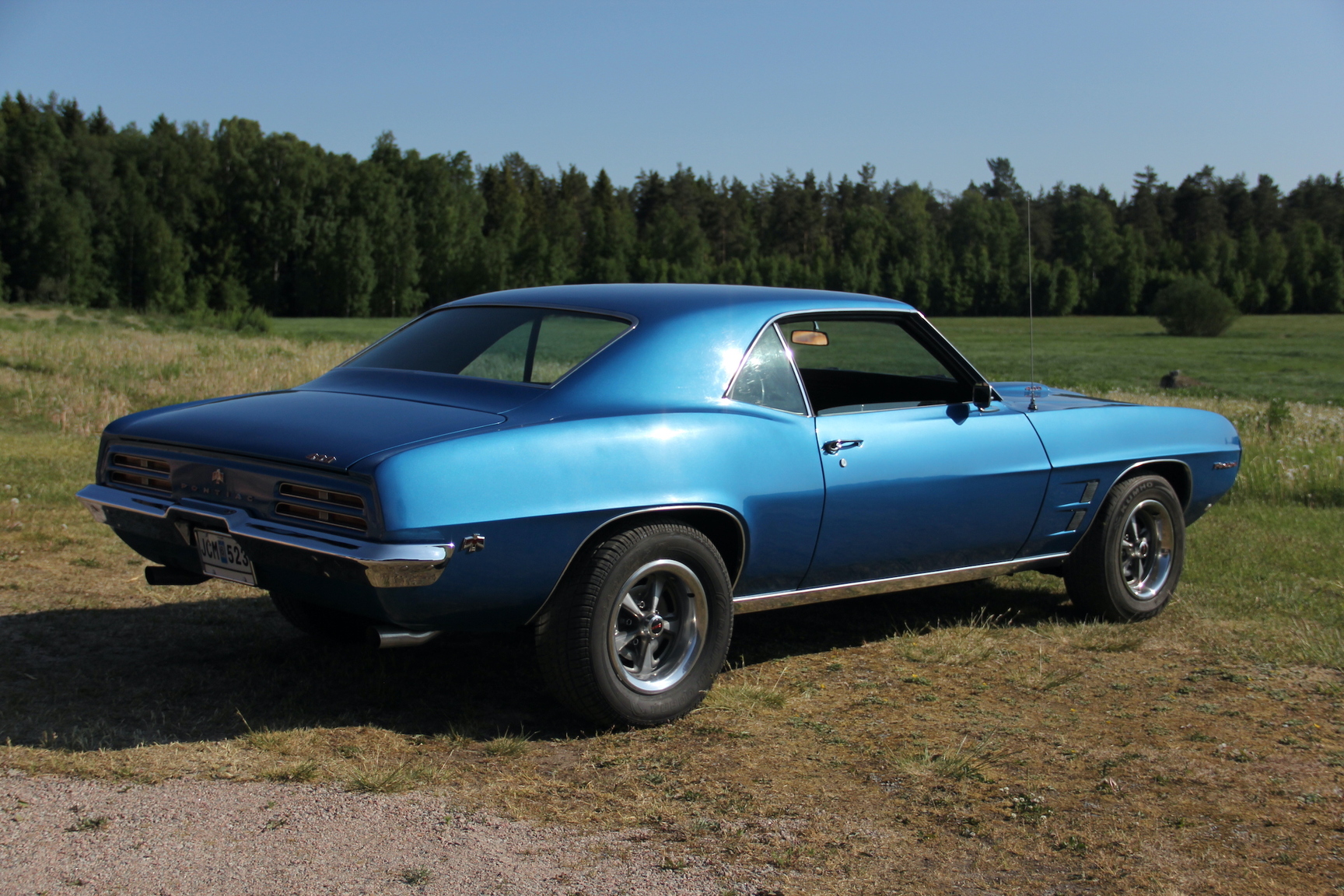 Exteriörbild på 1969 Pontiac Firebird