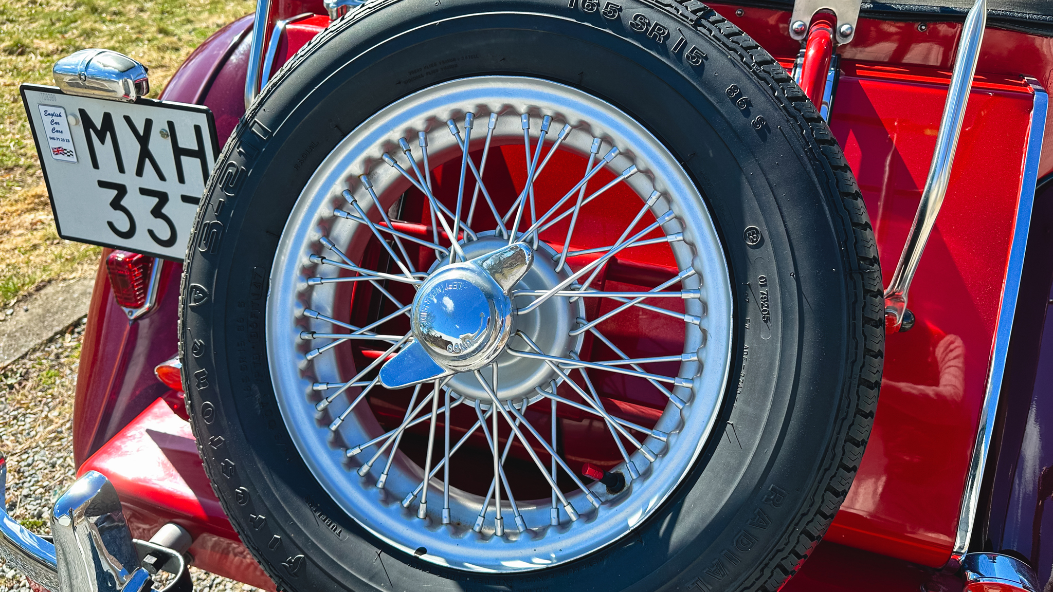 Aussenfoto 1951 MG TD MIDGET