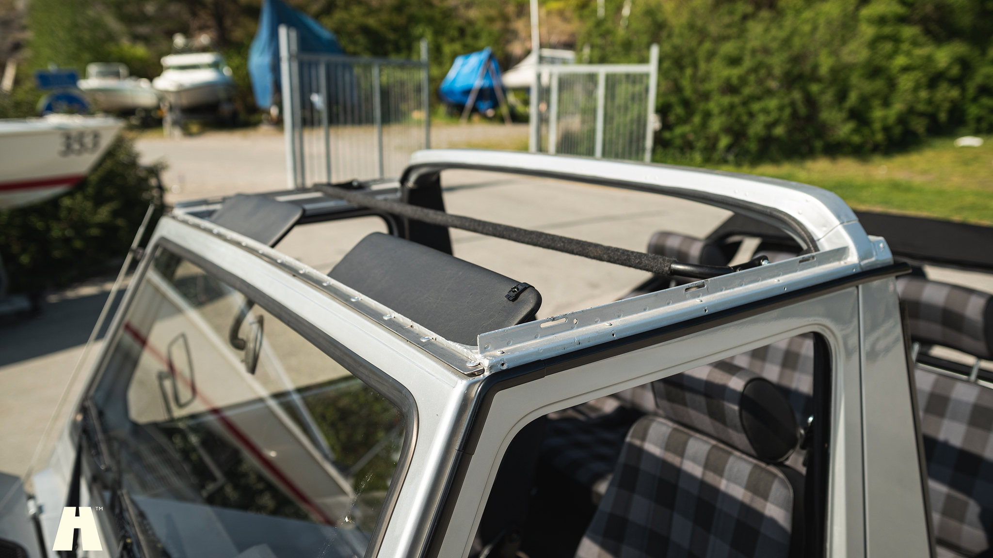 Exterior image of 1985 Mercedes 230GE Cabrio