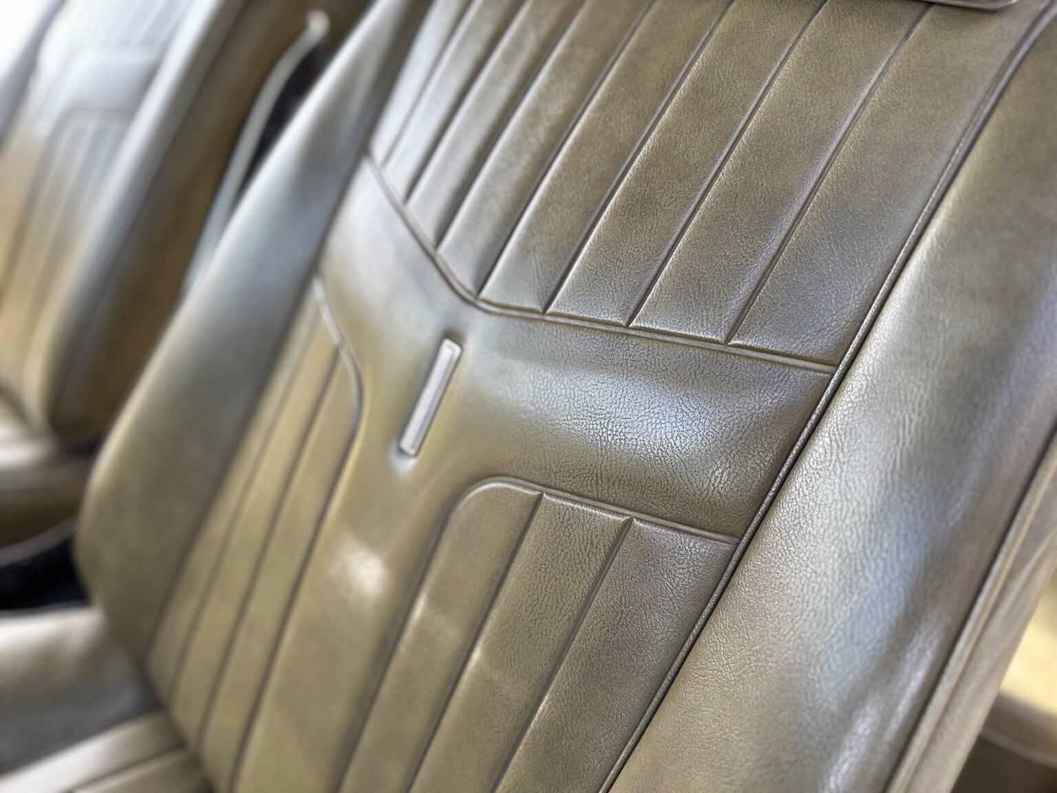 Interiörbild 1969 Pontiac GTO 406cid 
