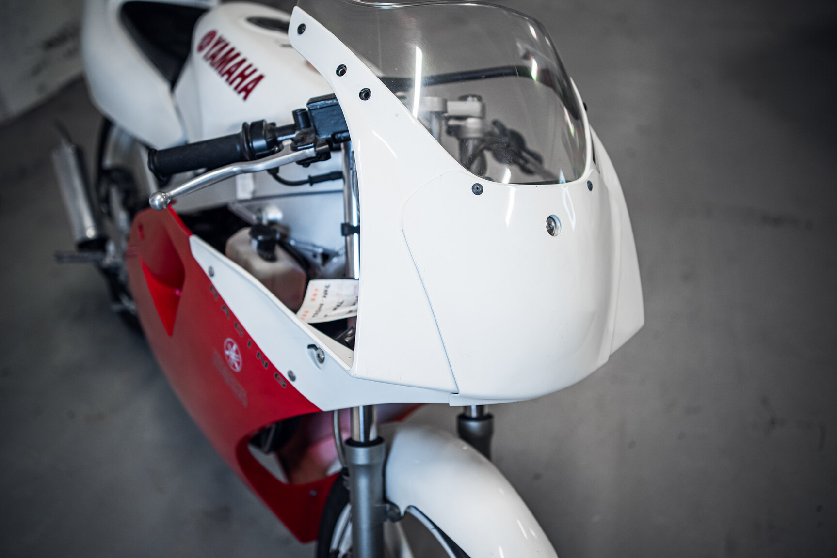 Exteriörbild på 1990 Yamaha TZ50 Racing