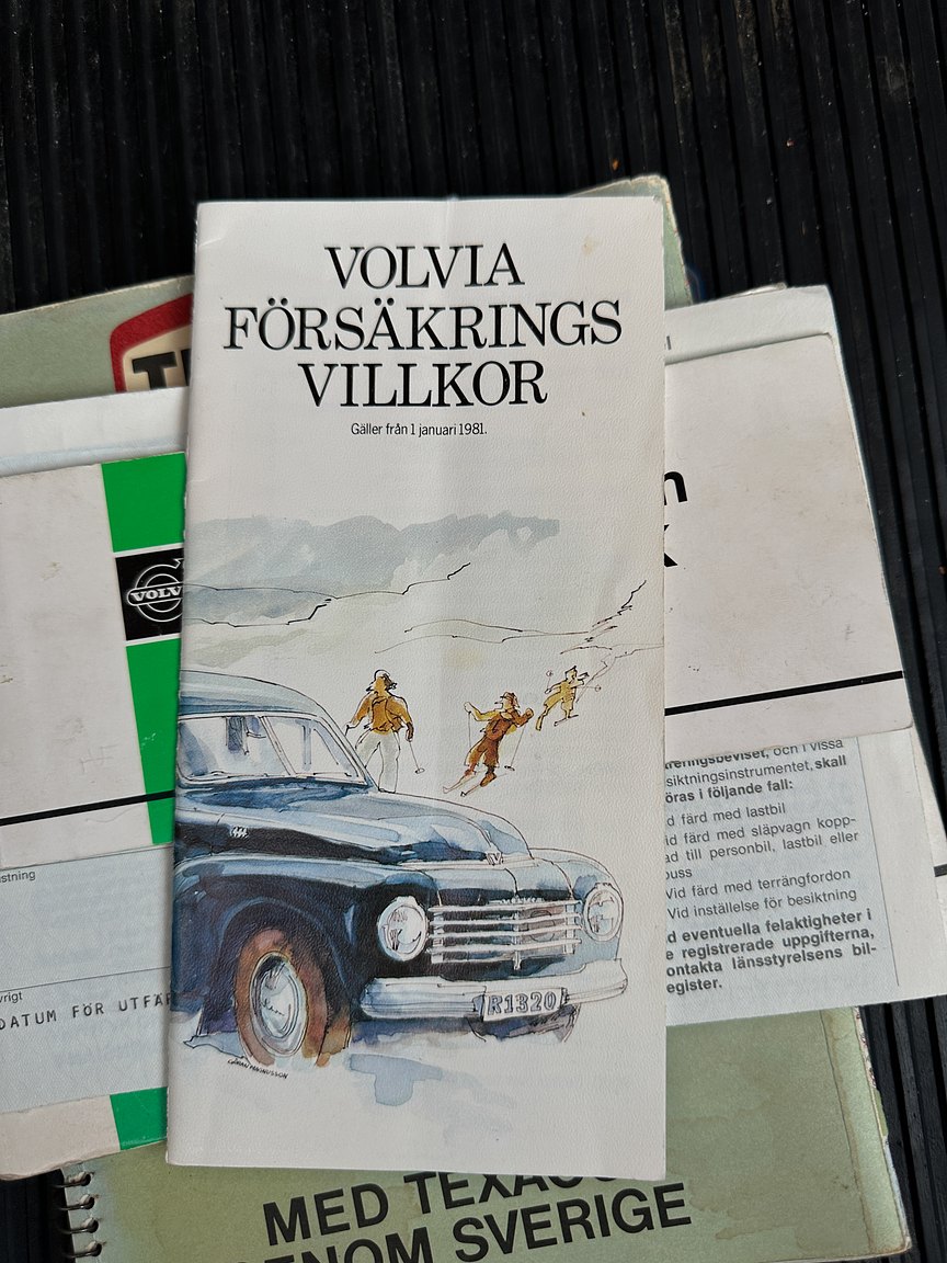 Dokumentation, 1974 Volvo 142 2.0