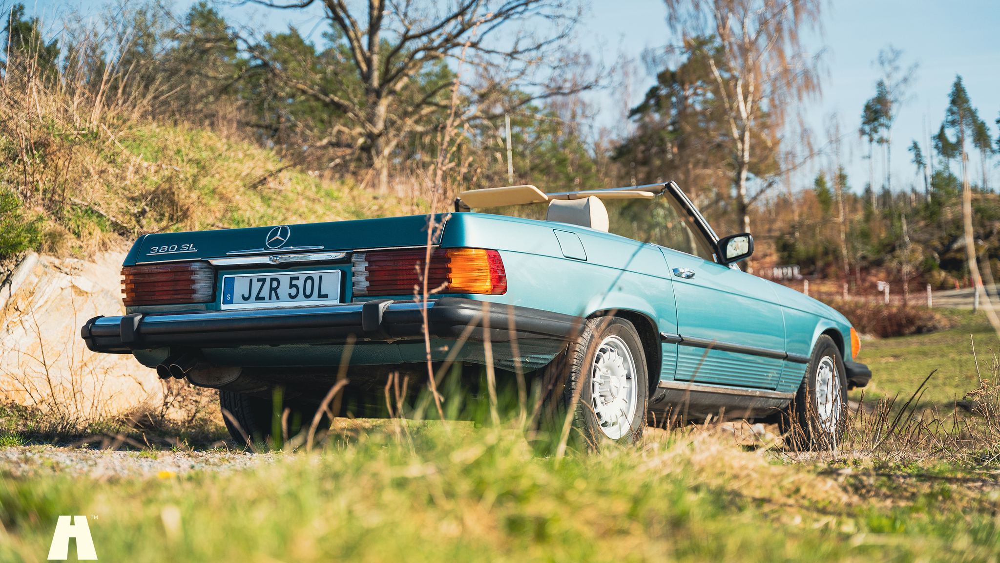 Exteriörbild på 1985 Mercedes-Benz 380 SL