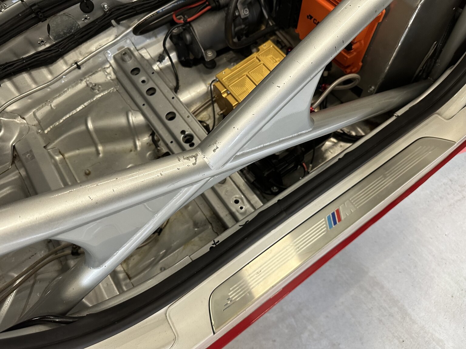 Interiörbild 2012 BMW M140 Race Car