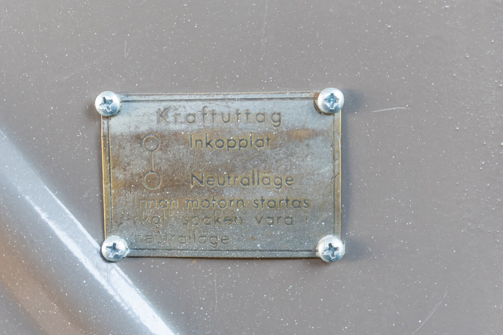 Innenraumfoto von 1956 Scania Vabis L71