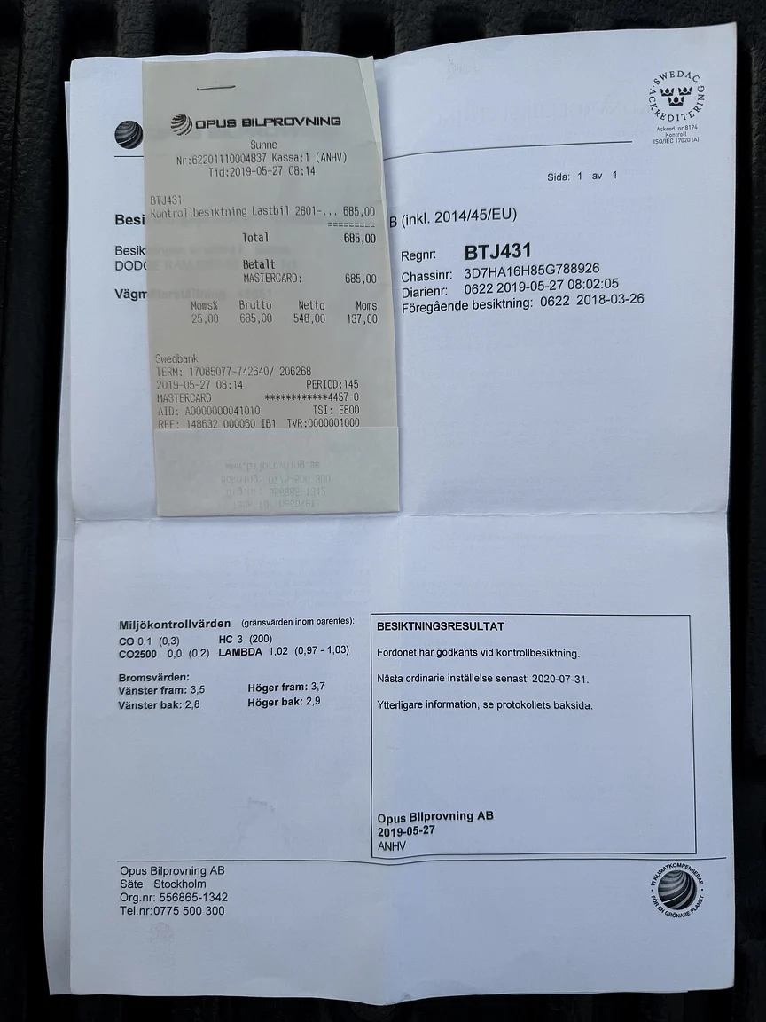 Dokumentation för 2005 Dodge RAM SRT-10 Regular Cab Manual  (13)