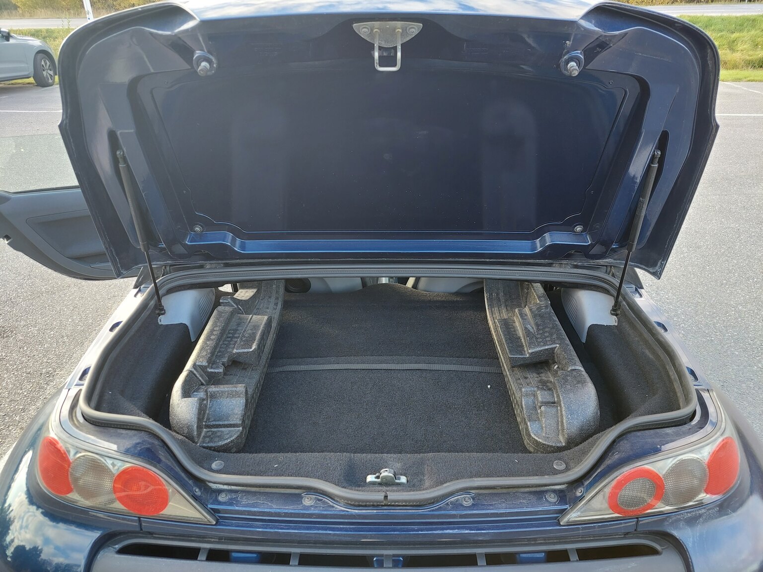 Interiörbild 2004 Smart Roadster