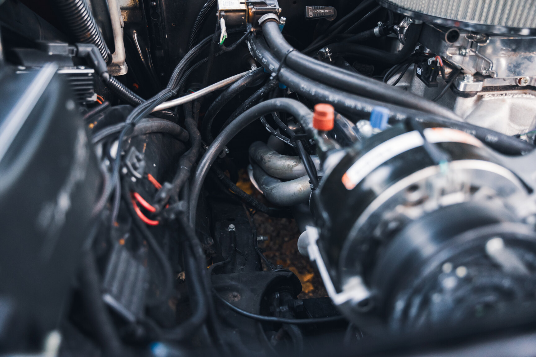 Image of 1957 Chevrolet Bel Air Sport Coupé (32) mechanics