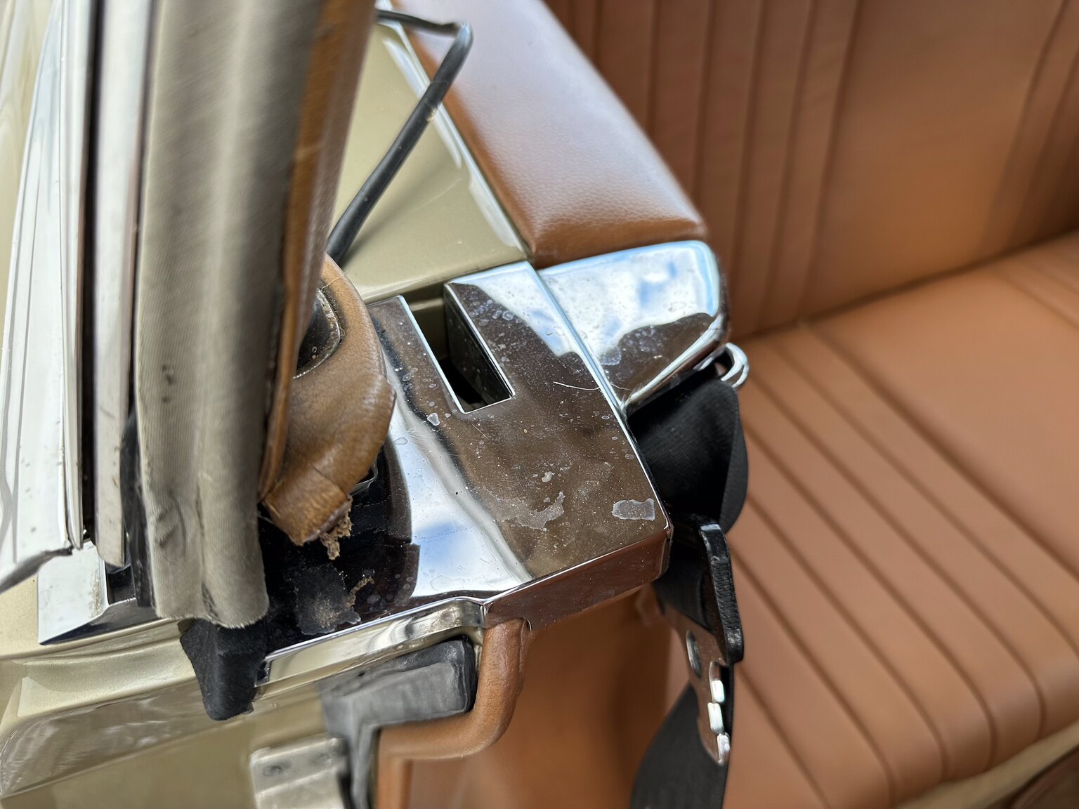 Innenraumfoto von 1974 Mercedes benz 450 SL