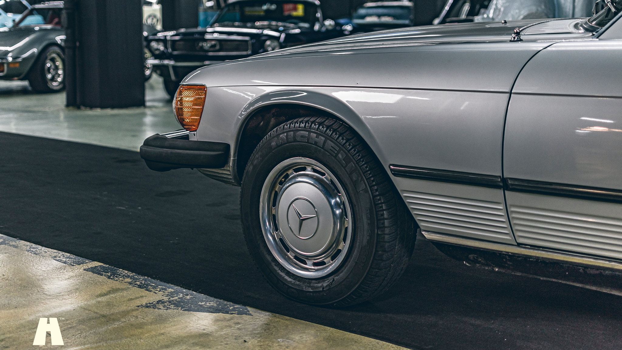 Exterior image of 1974 Mercedes SLC450 Project