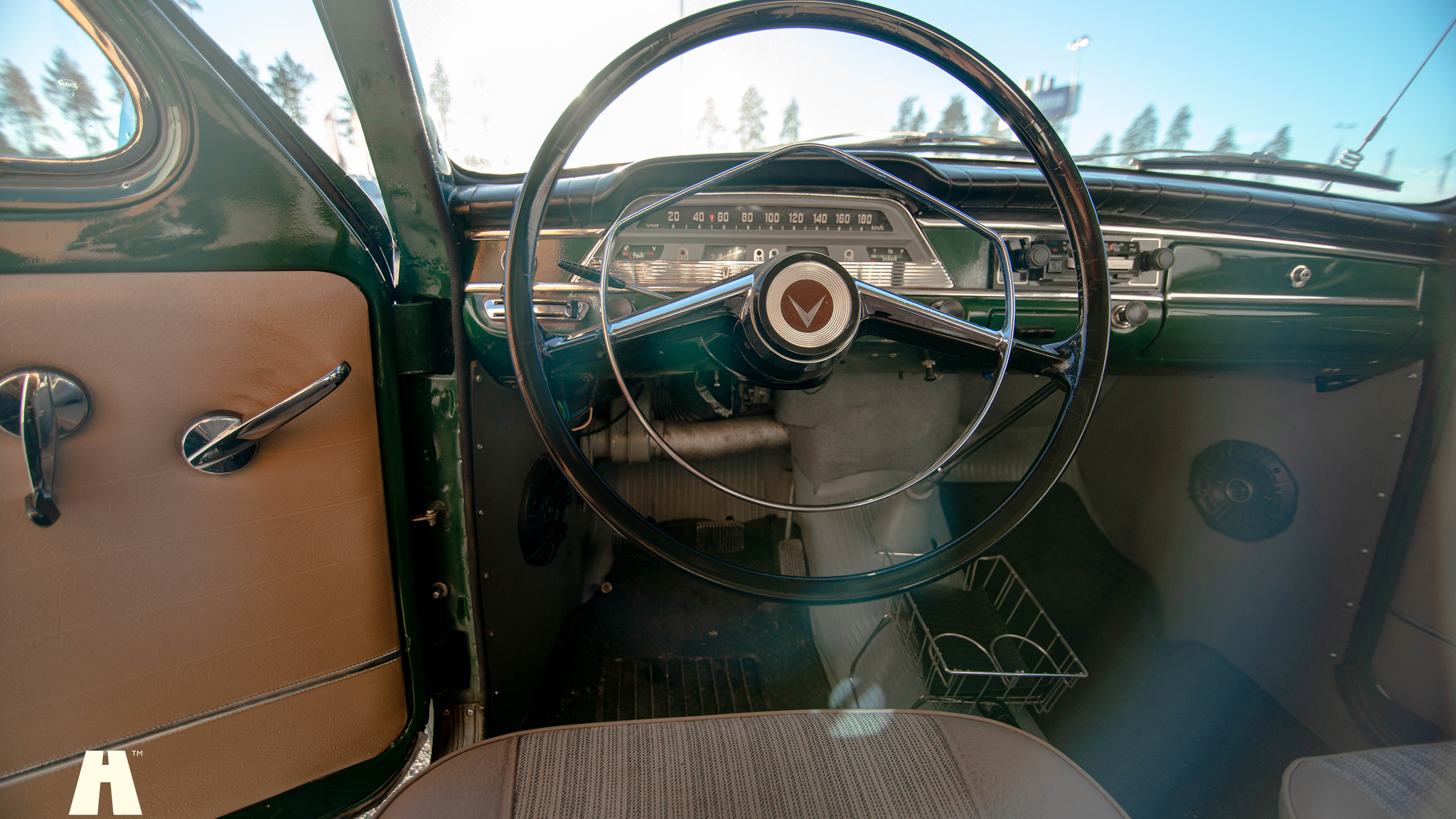 Interiörbild 1961 Volvo PV 544 Sport
