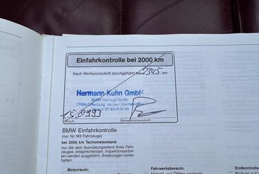 Dokumentation för 1993 BMW 325 I CABRIO 