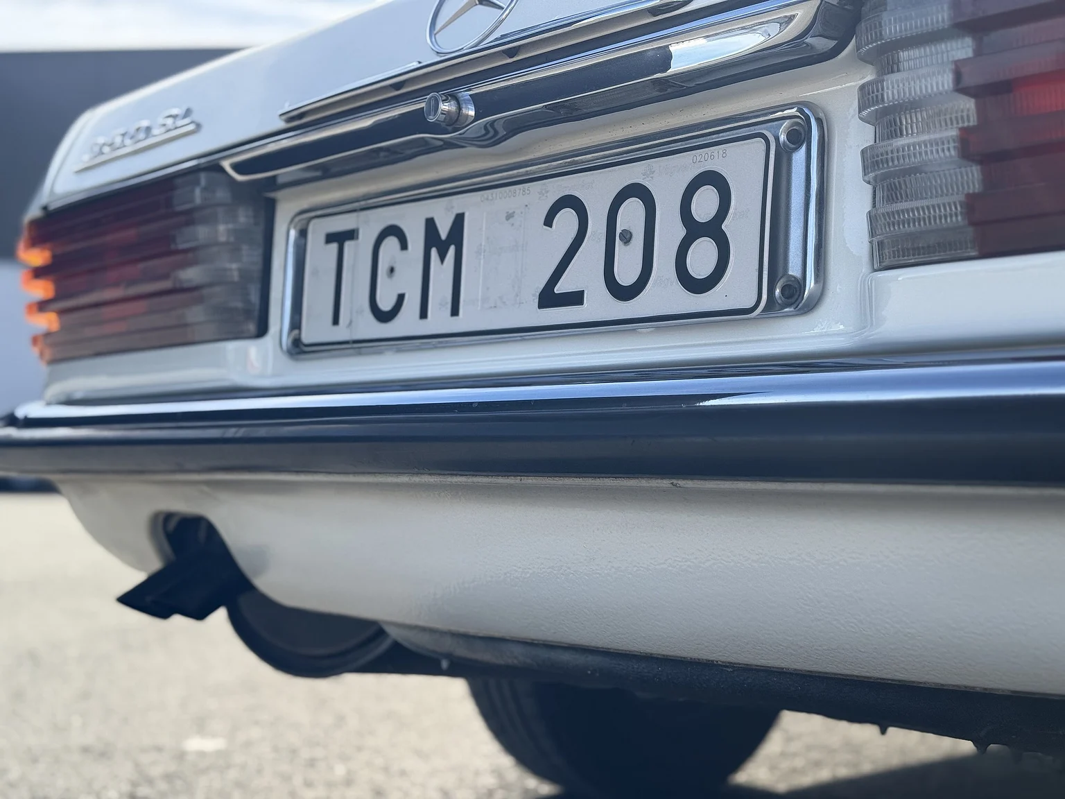 Exteriörbild på 1973 Mercedes Benz 350 SL  (40)