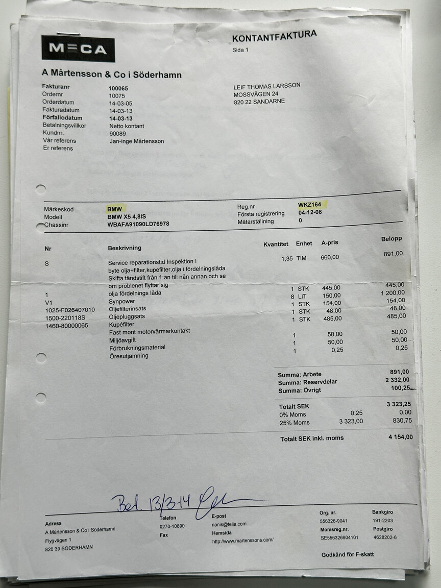 Documentation for 2005 BMW X5 4.8iS E53 LCI