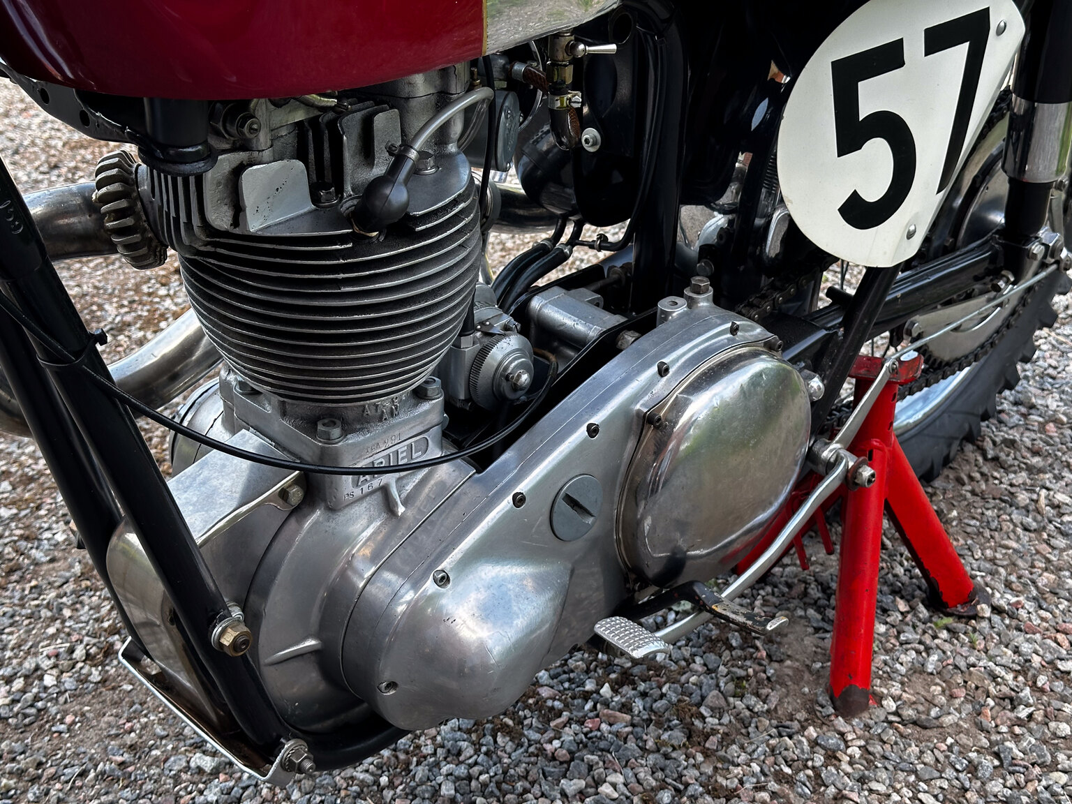 Image of 1954 Ariel HS 500 mechanics