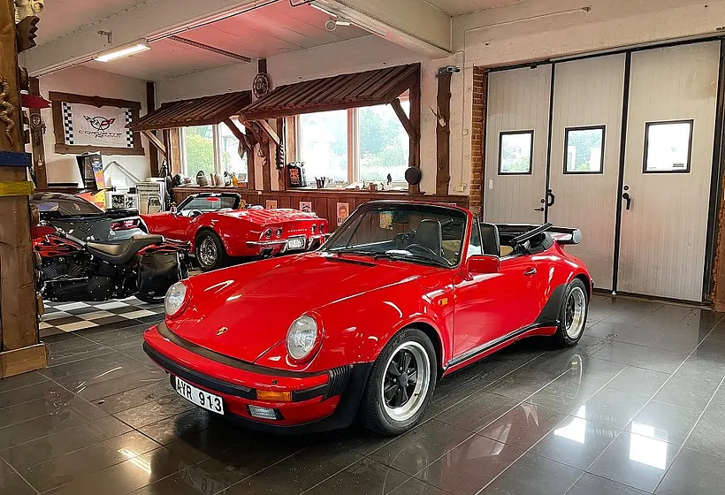 1987 Porsche 911 Turbo Cabriolet 6600 mil AYR913
