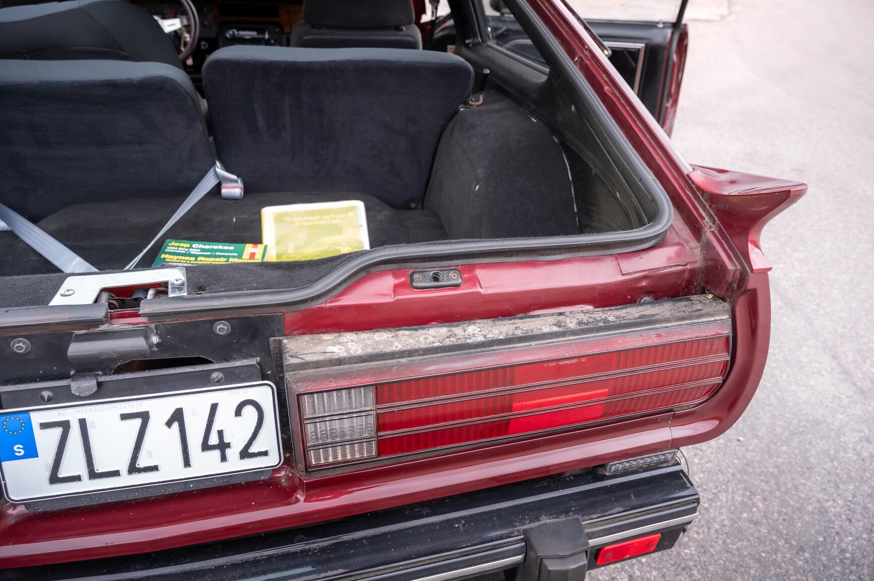 Interiörbild 1981 AMC Eagle SX/4  (44)
